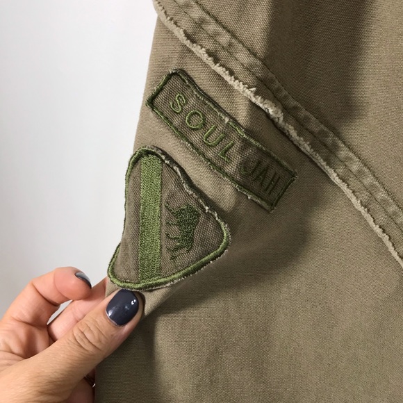 Festival skirt w/stash purse, green gold red - Picture 6 of 6